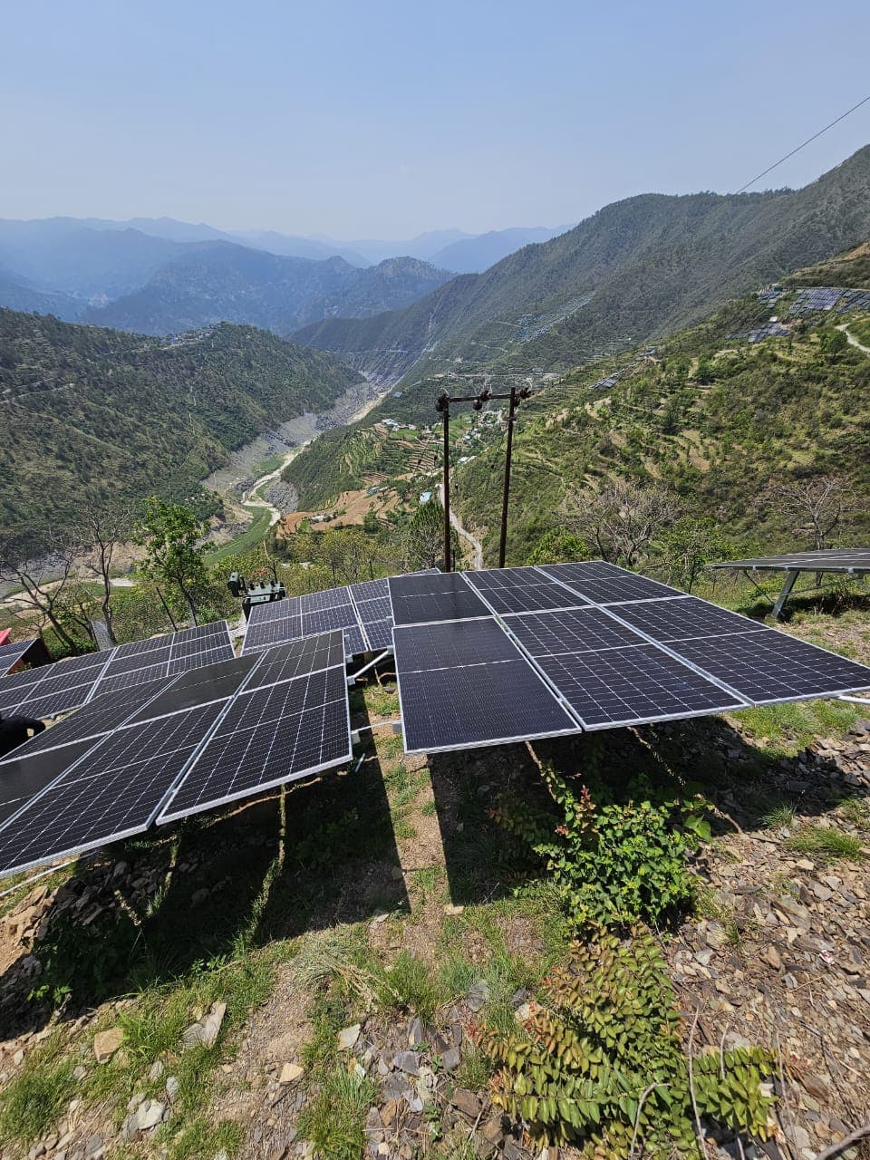 Commercial solar installation in Dehradun, Uttrakhand