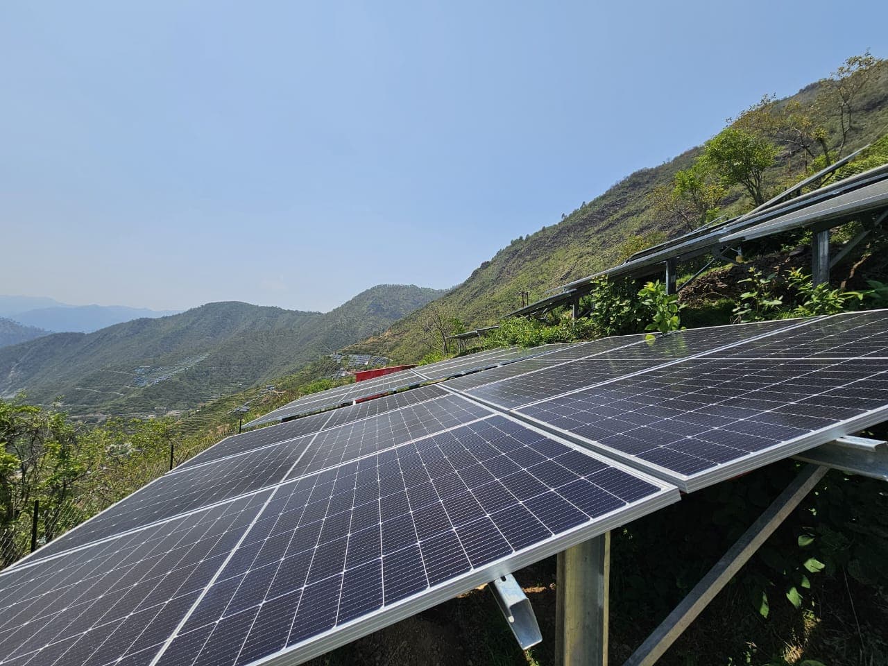 Commercial solar installation in Dehradun, Uttrakhand